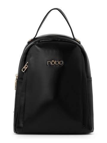 Nobo Bags Rucksack Velour in schwarz