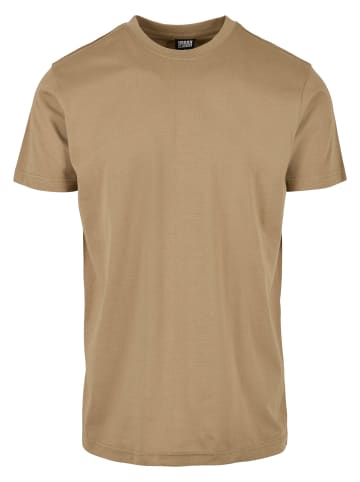 Urban Classics Urban Classics T-Shirts in khaki+redwine