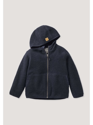 Hessnatur Wollfleece Jacke in marine