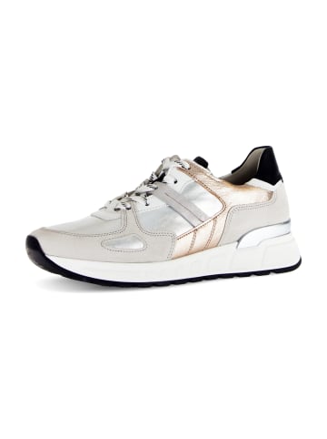 Gabor Comfort Sportliche Schnürschuhe in Beige