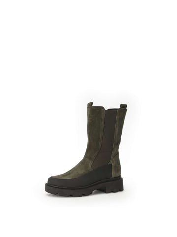 Gabor Comfort Chelsea Boots in grün