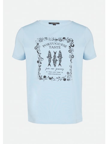 comma T-Shirt  in  50D5_hellblau
