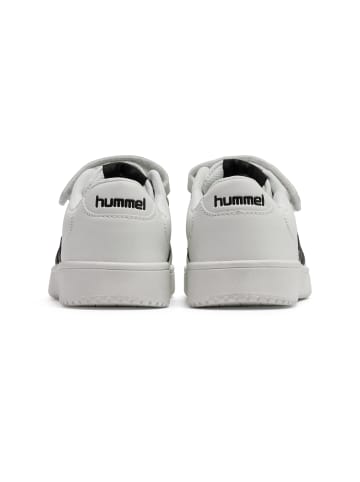 Hummel Klettverschluss Sneaker Derby Court Lebensstil Kinder in BLACK