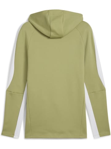Puma Hoodie "TeamEVOSTRIPE Hoody" in Grün
