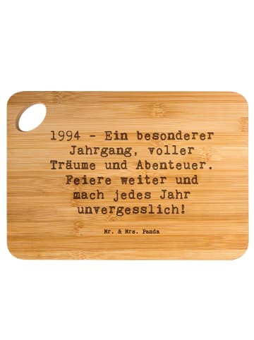 Mr. & Mrs. Panda Holzbrett Spruch 1994 Geburtstag mit Spruch in Braun