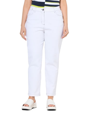 Ulla Popken Jeans in schneeweiß
