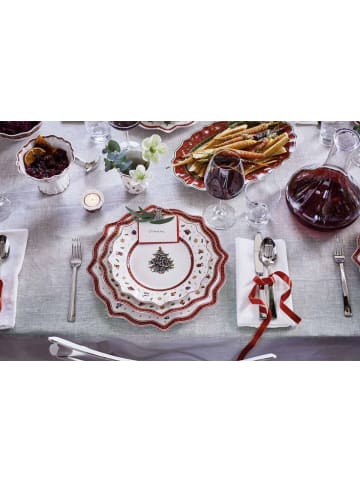 Villeroy & Boch Teller-Set Toy's Delight in in weiß-rot