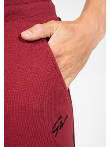 Gorilla Wear Pants - Banks - Rot/Schwarz