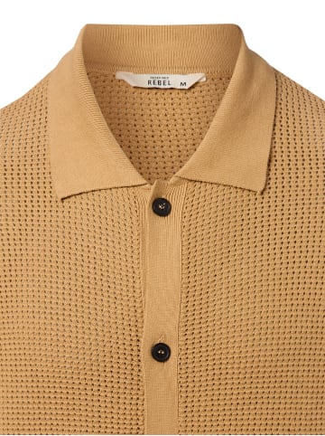 Redefined Rebel Strickjacke RRSantana in camel - 0001