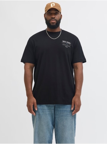 JACK & JONES PLUS T-shirt in Black