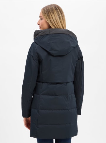 AMBER & JUNE Daunenmantel in marine