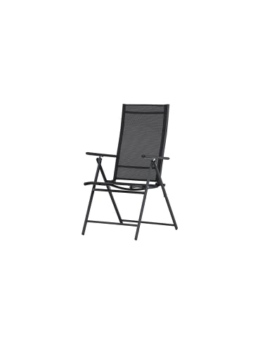 ebuy24 Gartenstuhl Levanzo Schwarz 2er Set