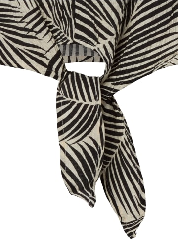 Vila Bluse Vilimia Kea in beige schwarz