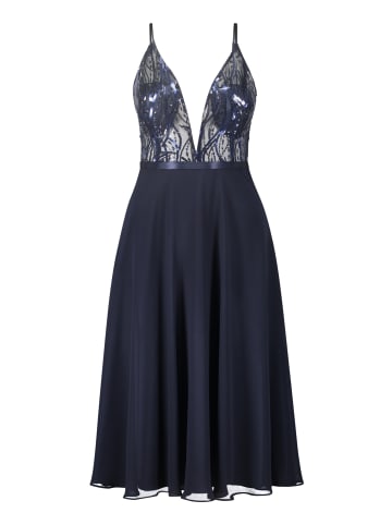 Vera Mont Cocktailkleid im Glitzer-Look in Night Sky