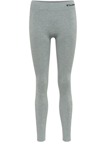 Hummel Leggings Hmlci Seamless Mid Waist Tights in NORTH ATLANTIC MELANGE