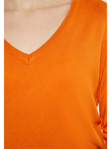 VIRITA Women Pullover in Orange