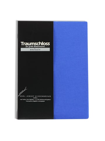 Traumschloss Exclusiv Edel-Jersey Kissenbezug in royal