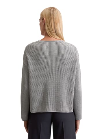 Marc O'Polo DfC-Strickpullover oversize in grey granite melange