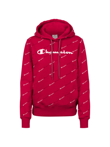 Champion Hoodie Hooded Sweatshirt in Rot