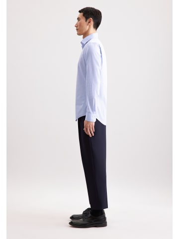 Seidensticker Performance-Hemd Slim in Mittelblau