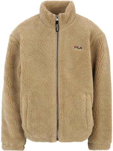 Fila Kinder Fleecejacke/Fleecepullover "Bermbach Sherpa Jacket" in Beige
