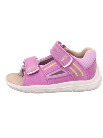 superfit Sandale NINO in Lila/Gelb