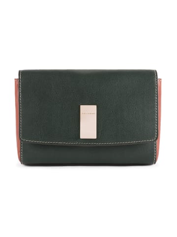 Piquadro Dafne Clutch Tasche RFID Leder 19 cm in green-natural tan