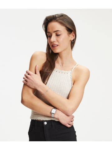 Tamaris Ohrstecker Baguette in silber