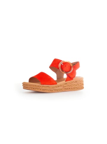 Gabor Fashion Plateau Sandale in orange