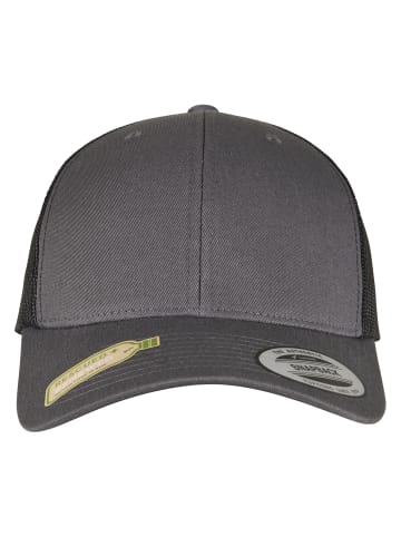 Flexfit Flexfit Caps YP CLASSICS RECYCLED RETRO TRUCKER CAP 2-TONE in charcoal/black