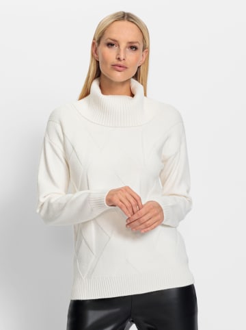 Heine Rollkragenpullover in ecru