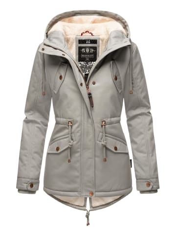 Marikoo Winterjacke Manolya in Grey