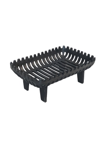relaxdays Kaminrost in Schwarz - (B)42 x (H)16 x (T)28 cm