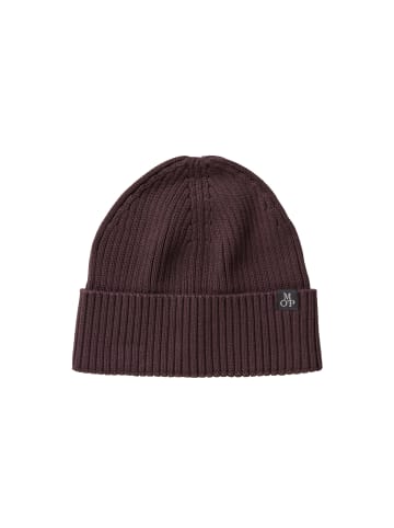 Marc O'Polo Mütze in Deep Mullberry