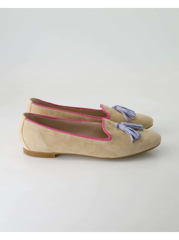 Terry Ballerinas in Beige