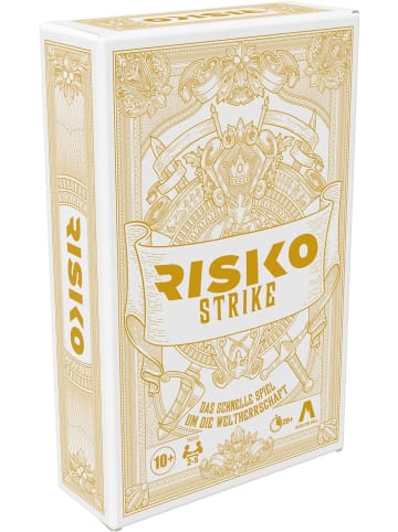 Hasbro Risiko Strike Kartenspiel Würfelspiel Strategiespiel in weiß