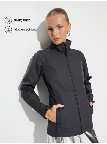 KOTON Skibekleidung Anorak in Anthrazit