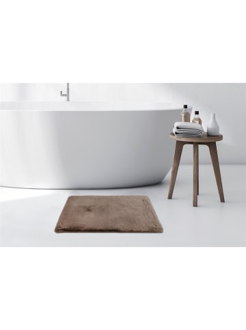 Teppich Boss Hochflor Teppich Badematte Robert 225 - Dunkelbeige