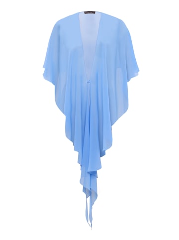 Vera Mont Chiffonstola mit Volant in Paris Blue