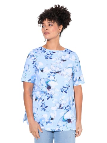 MIAMODA Shirt in quellenblau