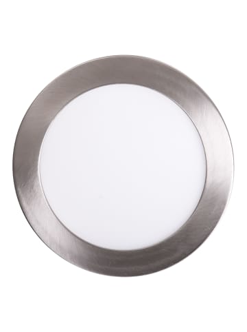 näve LED Deckenleuchte "Bonus" Ø 22,5 cm in Silber