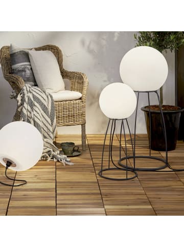 STAR Trading Gartenlampe für E27 Leuchtmittel max 23W für Innen/AußenH: 70cm in schwarz