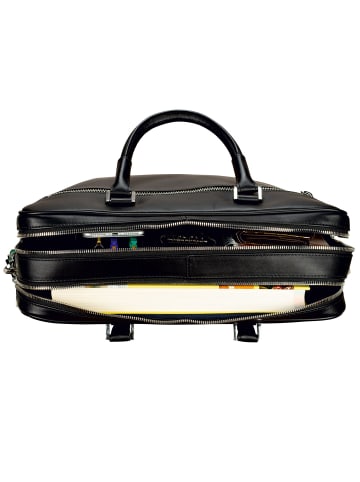 Leonhard Heyden Montreal Aktentasche Leder 40 cm schwarz