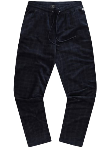 JP1880 Langer Schlafanzug in navy blau