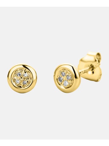 Diamant L'éternel Ohrringe aus 375 Gelbgold mit Diamant