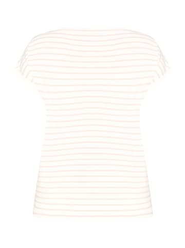 Betty Barclay Halbarm-Shirt mit Gummizug in Patch Cream/Rosé