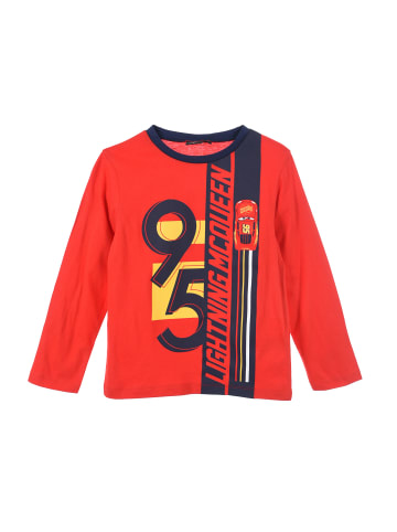 Disney Cars Langarmshirt Longsleeve in Rot