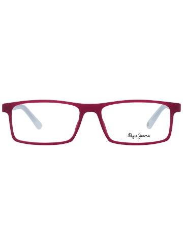 Pepe Jeans Unisex Optische Fassungen Rechteck Rot