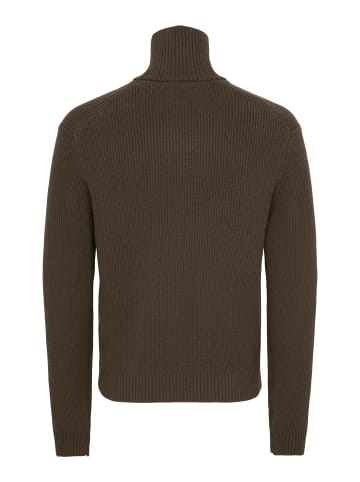 ONLY & SONS Strickjacke in Chocolate Brown 1