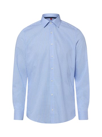 Finshley & Harding Hemd in hellblau weiß